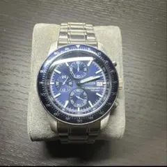 sai様専用 SEIKO クロノグラフ ステンレススチール 青 - メルカリ