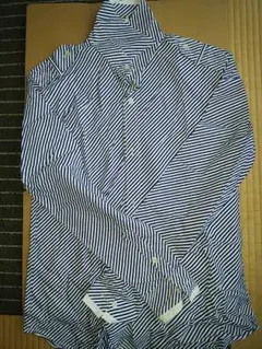 値下げしました。コムサイズム ストライプシャツ