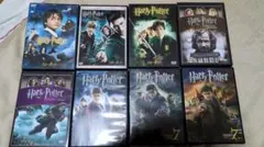 Harry Potter DVDセット 8枚組再生動作済み