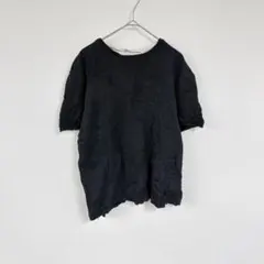 ZARA MAN【L】ザラマン 半袖シャツ 黒 無地 シンプル トップス