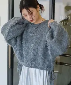 Kastane ニット グレー 値段交渉〇