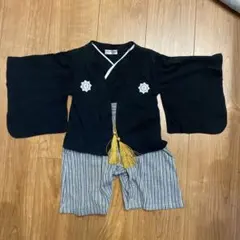 袴ロンパース　80cm 男の子　お食い初め　ベビー服