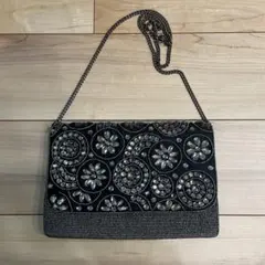 ビーズ刺繍 クラッチバッグ/ユナイテッドアローズグリーンレーベル