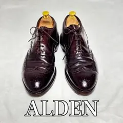 o*a様 Alden オールデン 54324 Vチップ シガーコードバンビジネス