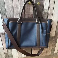 極美品　TAKEO KIKUCHI 2wayビジネスバッグ