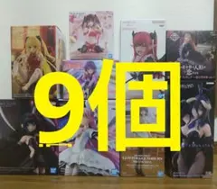 ◼️美少女フィギュア9個まどか⭐️マギカ/喜多川海夢/宇崎月/戦場ケ原ひたぎ等④