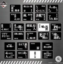 一番くじ 新世紀エヴァンゲリオン G賞 クリアファイルセット（全13種）