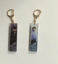 羽生結弦　2019-20羽生結弦展　アクリルスティックキーホルダー2種