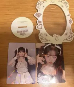 IVE レイ　トレカ　トレカスタンド