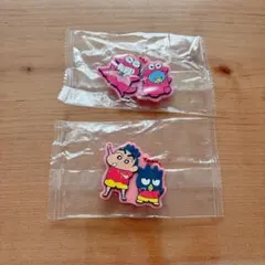 クレヨンしんちゃん・サンリオ コラボ　キーホルダー2個セット