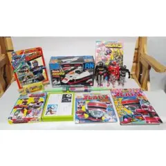 【希少】時空戦士スピルバン 豪華8点 ラジコン/かるた/絵本/当時物/未開封あり