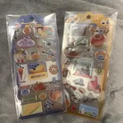 【正規品】 パペットスンスンシール 2枚セット　ドロップジュエリーシール