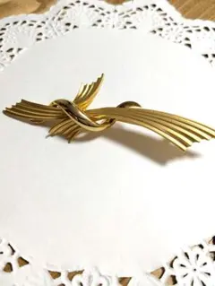 MAYU　ゴールドブローチ　ヴィンテージ
