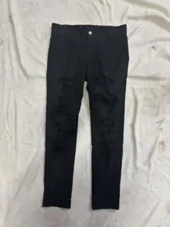 UNDERCOVER ダメージ加工 ブラックパンツのサムネイル