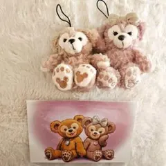 ディズニーシーダッフィシェリーメイぬいぐるみストラップ2014Spring