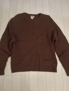 L.L.Bean ウールクルーネックニット SM REG