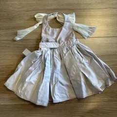 【新品未使用】MARL MARL:薄紫色 ハルターバンド付きドレス