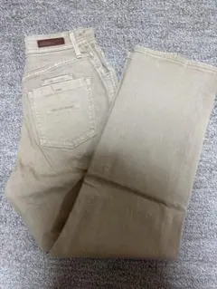 YANUK Colleen デニムパンツ ベージュ サイズ23のサムネイル