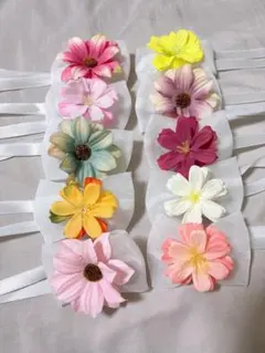 トリミングチョーカー　リボン　犬　猫