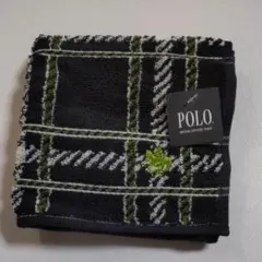 POLO チェック柄 ハンカチ