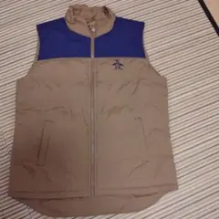 【美品】マンシングウェア　リバーシブルロングベストLL 美品】マンシングウェア リバーシブルロングベストLL 楽天市場