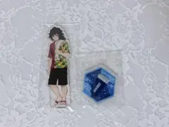 鬼滅の刃　冨岡義勇　極楽湯コラボ　アクリルスタンド