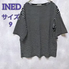 【INED】 イネド （9） Tシャツ 半袖 カットソー ボーダー レディース