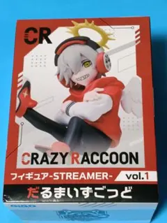 Crazy Raccoon フィギアSTREAMERVol.1 だるまいずごっど