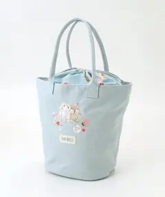 完売品PINK HOUSEピンクハウス 幸見うさぎバッグ水色新品のサムネイル