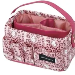 サンリオ♥️キティ　ヒョウ柄　ピンク　収納ボックス　収納ケース　新品未使用