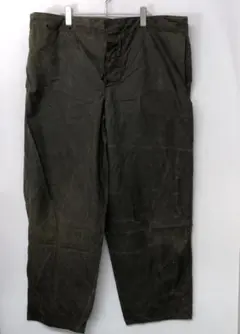 80s Barbour イギリス製 古着 ワックスコットン トラウザーズのサムネイル