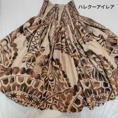 パウスカート　ハレクーアイレア　 ブルー系　カヒコ柄(美品) パウスカート ハレクーアイレア ブルー系 カヒコ柄(美品) - メルカリ