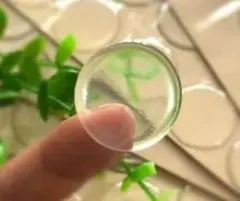 貼るだけラクラク粘着タイプ⭐透明 カボション 10個！ボンドロ　ボンボンドロップ