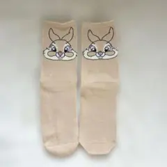 ディズニーストア ミスバニー ソックス ベージュ 23〜25cm