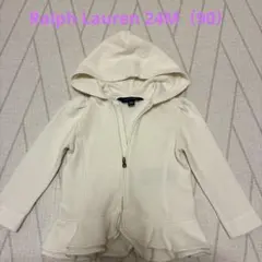 Ralph Lauren ホワイト フード付き パーカー