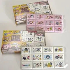 新品たまごっち　ちょこぶろっくしーる　 タイルシール2種類