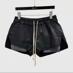 RICK OWENS フォグレザーショーツ風 ショートパンツ ゆいぴす着用 S
