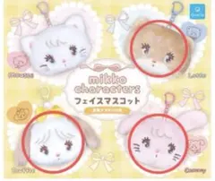 mikko characters フェイスマスコット　キャミー　スフレ　ラテ