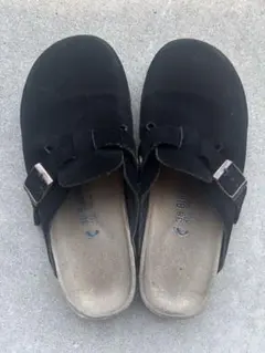 BIRKENSTOCK ブラック サボサンダル 39 ボストン - メルカリ