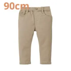 ホットビスケッツ　薄手の布帛パンツ　ベージュ　チノパン　90cm