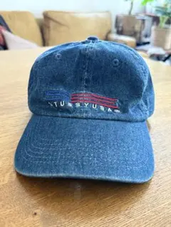 STUSSY USA デニム キャップ 帽子