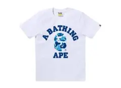 A BATHING APE Tシャツ ブルーカモ Lサイズのサムネイル