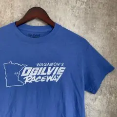 Ogilvie Raceway レース場ロゴTシャツ 青 S