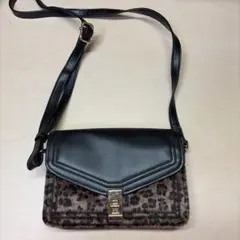 レオパード柄 ショルダーバッグ ヒョウ柄