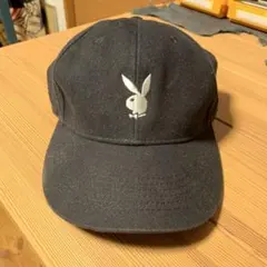 プレイボーイ×THE CRIMIE 黒 ベースボールキャップ　フリーサイズ