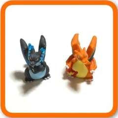 ポケモンキッズ(メガリザードンX・Y)指人形　ソフビ