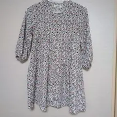 SLAP SLIP フラワープリント ワンピース 110