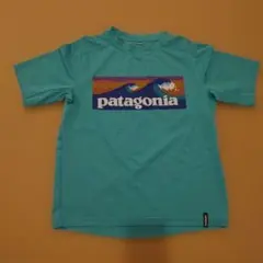 Patagonia ターコイズ Tシャツ S (7-8)
