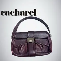 cacharel ワンショルダーバッグ ワインレッド Y2K 平成 森ガール