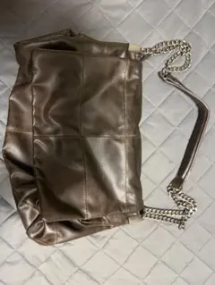 ZARA ショルダーバッグ ブラウン